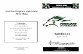 MRHS Marching Band Handbook 2016-2017mainlandmarchingband.weebly.com/uploads/8/1/7/0/8170392/... · 2020-01-27 · MRHS 2016-2017 TABLE OF CONTENTS Page About Marching Band 1 have