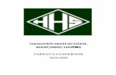 HANOVER HIGH SCHOOL MARCHING HAWKS · Drum major(s) – Student conductor(s) who direct the marching band as it plays. Drumline – the entire percussion section of the Marching and;