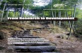From Research to Development - INBAR · development Welcome to INBAR’s Strategy 2015 – 2030. Over the past years, the International Network for Bamboo and Rattan (INBAR) has started