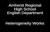 Amherst Regional High School English Oedipus Rex Othello Their Eyes Were Watching God Catcher In The