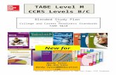 LEVEL M - SharpSchool€¦  · Web viewLevel M Workbook ©2006 978-0-07-704460-2 Achieving TABE Success in Reading, Level M Reader ©2006 978-0-07-704464-0 Achieving TABE Success