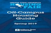 Off-Campus Housing Guide · Commuter students comprise roughly 60% of the entire student population at Indiana State University. Whether you live in Terre Haute or a nearby town,