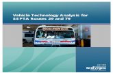 Vehicle Technology Analysis for SEPTA Routes 29 and 79 · VEHICLE TECHNOLOGY ANALYSIS FOR SEPTA ROUTES 29 AND 79 1 Scope Trackless trolleys, also known as trolley buses, are a transportation
