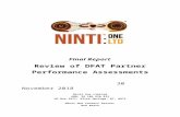 €¦  · Web viewFinal Report. Review of . DFAT . Partner Performance Assessments. 30 November 2018 . N. inti One Limited . ABN: 28 106 610 833 . PO Box 3971, Alice Springs, NT,