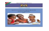 Kenya National Oral Health Survey Report 2015 - i · Kenya National Oral Health Survey Report 2015 - v PREFACE This is a report of Kenya’s first National Oral Health Survey. Kenya’s
