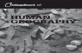 humaN geography€¦ · 1 58001-00003 AP Human Geography Course Description 2008-09 • InDCS2 (converted from Quark) • Fonts: Century Old Style, Serifa, Helvetica, Mathematics