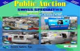 CNC GANG LATHES SWISS SPECIALTIES - Asset Sales Specialties Final.pdf · HAAS Model SL10 CNC Lathe with 6-1/2” 3-Jaw Chuck, Tailstock, 12 Station Turret, Parts Catcher, Tool Presetter,