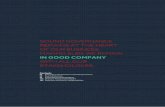 IN GOOD COMPANY - Coca-Cola HBC AG · In Good Company The success of our business is intertwined with our relationships with customers, consumers, regulators, employees and society