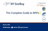 The Complete Guide to RFPs - Office of General Services · • New York State Procurement Guidelines (OGS) • Request For Proposal Basics –The Road To Success (OSC) • Dispute