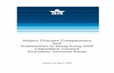 Airport Charges Comparisons and Submission to Hong Kong ... · IATA Submission to LegCo ESP, Airport Price Comparisons 29 April 2005 . 3 “…The good signs in the Hong Kong economy