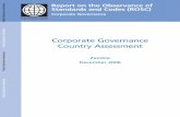 CorporateGovernance CountryAssessment - World Bankdocuments.worldbank.org/curated/en/483401468350182244/pdf/691590ESW0... · ReportontheObservanceof StandardsandCodes(ROSC) CorporateGovernance