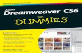 Dreamweaver CS6 - Startseite · 2016-08-12 · Dreamweaver ® CS6 For Dummies Published by John Wiley & Sons, Inc. 111 River Street Hoboken, NJ 07030-5774 ... Setting Links in Dreamweaver.....
