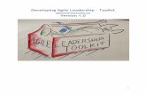 Developing Agile Leadership - Toolkit Version 1 · For more see our Agile Leadership Assessment Spreadsheet . This questionnaire was designed to start a conversation between a Leader