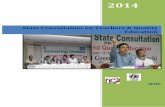 State Consultation on Teachers & Quality Educationrteforumindia.org/wp-content/uploads/2018/10/... · 2018-10-26 · State Consultation on Teachers & Quality Education 2014 7 He concluded