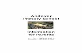 Andover Primary School Handbook - Angus Council · P5M Mrs Sally Hoskisson(Mon -Tues) / Mrs Amy Mason (Wed-Fri) P6A Miss Kirsty Allison . P6M Miss Marsha Michael . ... interest of