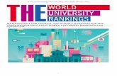 METHODOLOGY FOR OVERALL AND SUBJECT RANKINGS FOR … · 2018-09-21 · World University Rankings 2019 methodology | Times Higher Education (THE) 2 Times Higher Education World University