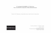 Computability Classes for Enforcement Mechanisms · Computability Classes for Enforcement Mechanisms ... identiﬁed with known classes from computational complexity theory. 1 Introduction