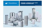 STEAM, STERILE AIR AND LIQUID FILTRATIONSTEAM, STERILE AIR AND LIQUID FILTRATION SOLUTIONS FOR STERILE REQUIREMENTS EXTENSIVE PRODUCT PORTFOLIO Donaldson is a leading global manufacturer