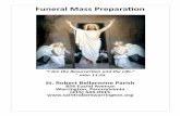 Funeral Booklet - St Roberts - 2012...• The reading may be done from this booklet as it is the same translation found in the lectionary or the lectionary may be used whichever is