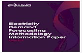 Electricity Demand Forecasting Methodology …...© AEMO 2019 | Electricity Demand Forecasting Methodology Information Paper 3 Contents 1. Introduction 6 1.1 Forecasting principles