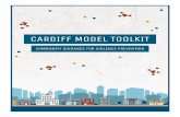 CARDIFF MODEL TOOLKIT - Centers for Disease Control and Prevention · Greg Ridgeway, PhD 2017 Division of Violence Prevention. National Center for Injury Prevention and Control Centers