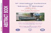 10 - Metrology Society of Indiametrologyindia.org/AdMet-2019-Abstract-Book.pdf · Tamil Nadu, INDIA. CO-SPONSOR Association of Indian Laboratories 113, First Floor, Sushant Tower,