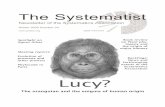 The Systematist 24 · a letter, article, a response, news item to The Systematist, please note that the deadline for the next issue is June 1 2005. Malte C. Ebach & Paul Wilkin Editors