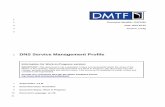 DNS Service Management Profile - DMTF · DSP1069 DNS Service Management Profile Version 1.0.0g Work in Progress 7 186 Foreword 187 The DNS Service Management Profile (DSP1069) was