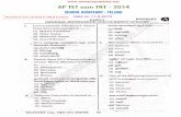 Answers are circled in Red Colour - RK Tutotial · 2019-10-14 · 2, AP TET cum TRT - 2014 SCHOOL ASSISTANT - TELUGU Held on 11-5-2015 BOOKLET PART-I GENERAL KNOWLEDGE ANDCURRENT