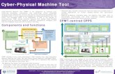 Cyber-Physical Machine Tool - University of Auckland€¦ · real-time feedback loops and with humans in the loop. Components and functions. CPMT-centred CPPS. CPMT consists of four