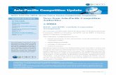Asia-Pacific Competition Update · This Newsletter is provided for information purposes only. The views expressed do not necessarily represent the views of the OECD or the ... The