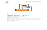 DOB NOW: Safety - New York · DOB NOW: Safety to submit applications, make payments, schedule appointments, check the status of an application, pull permits, and make renewals. DOB