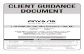 CLIENT GUIDANCE DOCUMENT - Finvasia€¦ · Rights and Obligations of Beneficial Owner and Depository Participant as prescribed by SEBI and Depositories General Clause 1. The Beneficial