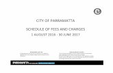 CITYOF PARRAMATTA SCHEDULEOF FEES AND CHARGES · Former Hills Shire Council. Section 1 -Retained Parramatta City Council SCHEDULEOF FEES AND CHARGES ... SCANNING & SAVING DOCUMENTS
