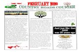 NEWSLETTER OF COUNTRY ROADS An Age 55 and over …COUNTRY ROADS RV PARK 5707 East 32nd Street #1127 Yuma, AZ 85365 Phone: 928.344.8910 Fax: 928.344.0080 Manager Vanessa Harris Activities