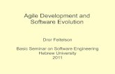 Agile Development and Software Evolution feit/sem/se11/12-agile-evol.pdfآ  Agile Development and Software