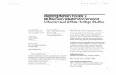 Mapping Memory Routes: a Multisensory Interface for ... · Multisensory Interface for Sensorial Urbanism and Critical Heritage Studies Abstract ... string of prayer beads named Tasbih