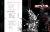 Teppanyaki Seafood and Fish - Teppanyaki Seafood and Fish Fillet of Sea Bas ¢£ 16.95 Fillet of Salmon