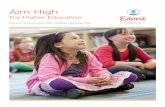 Aim High · 3 Aim High for your Child’s Future 4 How Edvest Works 5 Edvest Offers Tax Advantages 6 Edvest is Flexible to Use ... supplies and equipment required for enrollment or