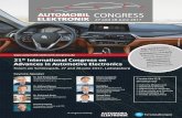 CONGRESS · 2019-10-16 · A congress held by: 21th International Congress on Information ... Head of Mercedes Benz Cars Development Passenger Cars E/E Architecture, Systems, Components