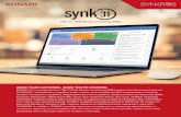 Title 31 / Anti-Money Laundering (AML) - Konami ... KNOW YOUR CUSTOMER. KNOW YOU’RE COVERED. SYNK31™ is a comprehensive Title 31/Anti-Money Laundering (AML) system that allows