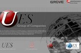 Company Profile - UES GroupCompany Profile UES Group Of Companies is now through it’s subsidiaries / associates formed a specialist in customer driven and tailor made Lifting, Transportation