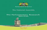 The National Assembly - 11th Parliament of Kenya€¦ · healthcare policies, social security and welfare, poverty issues and the SDGs, housing, labor issues and unemployment. Issues