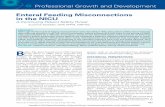 Enteral Feeding Misconnections in the NICU...Practice Extremely low-birth-weight (ELBW) and very low-birth-weight (VLBW) infants may benefit from minimal enteral (trophic) feeding