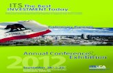 Preliminary Program - ITS California...ITS California 2012 Conference Sessions SUNDAY September 23 Registration, Exhibitor Set-up, Networking MONDAY September 24 Opening Session Moderator: