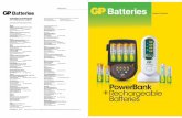 PowerBank Rechargeable Batteries - Batareiki.bybatareiki.by/public/images/article/files/charger/gp...GP BATTERY MARKETING (MALAYSIA) SDN. BHD. Lot 8, Jalan Pemberita U1/49, Temasya
