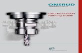 CNC Production Routing Guide - v1engineering.com...The purpose of the CNC Production Routing Guide by Onsrud Cutter LP is to enhance the tool selection process and educate the CNC