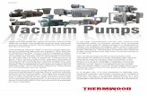 First in CNC Routers - Thermwood CorporationConventional vacuum uses a vacuum pump that pro - duces a relatively high vacuum ( approx. 29 in Hg ) but at relatively low flow. Thus,