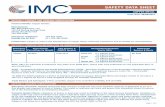 SAFETY DATA SHEET - imc-ma.com Data_Copper.pdf · Inhalation: An intense, short-term exposure to fumes from cutting or welding, etc. could result in the condition called metal fume
