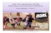 Ask The Question (ATQ) Education & Outreach Initiative · The Ask The Question (ATQ) campaign was a statewide education and outreach initiative of the NH Department of Health and